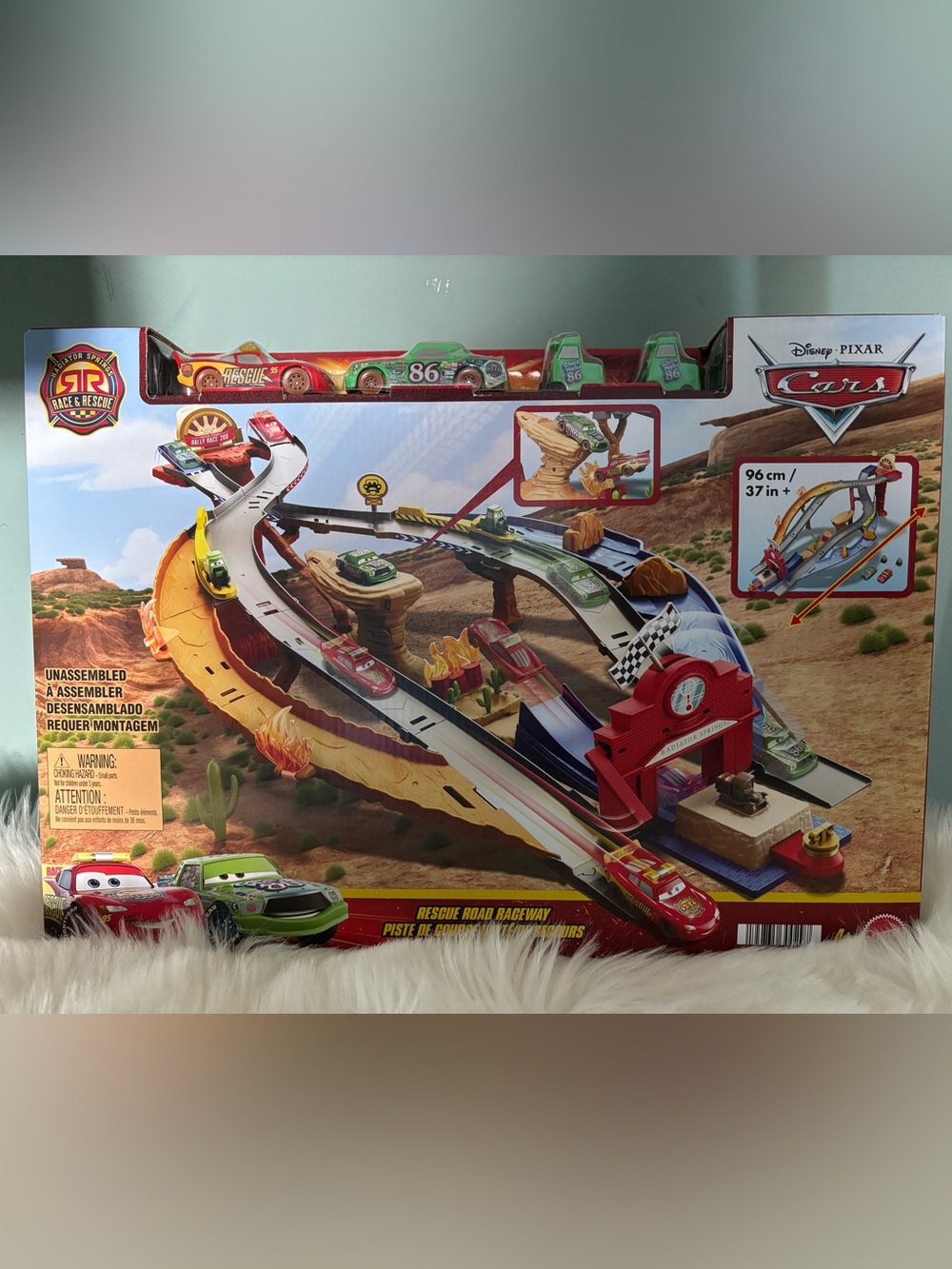 Disney Pixar Cars Rescue Road Raceway Playset